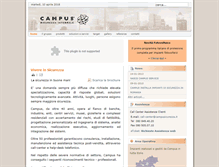 Tablet Screenshot of campusicurezza.it